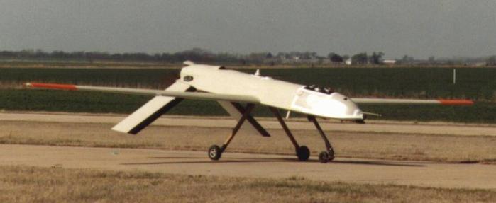 The General Atomics Gnat 750 UAV, the precursor to the Predator (Photo Credit: Sandia)