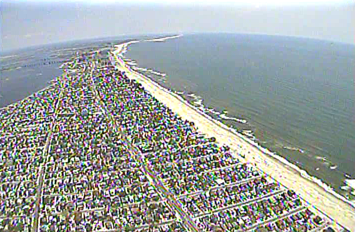 The Rockaways, captured by the Tushev drone.
