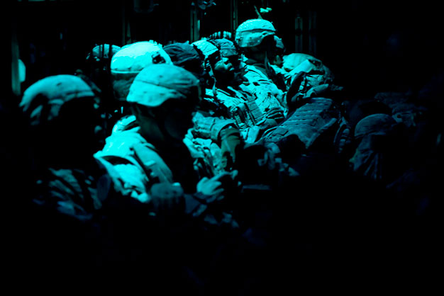 U.S. soldiers being transported. Credit: U.S. Air Force Photo/ Master Sgt. Adrian Cadiz
