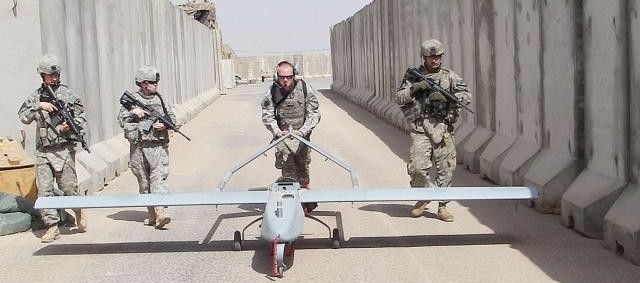 An Army Shadow UAV platoon in Iraq in 2010. Credit: U.S. Army