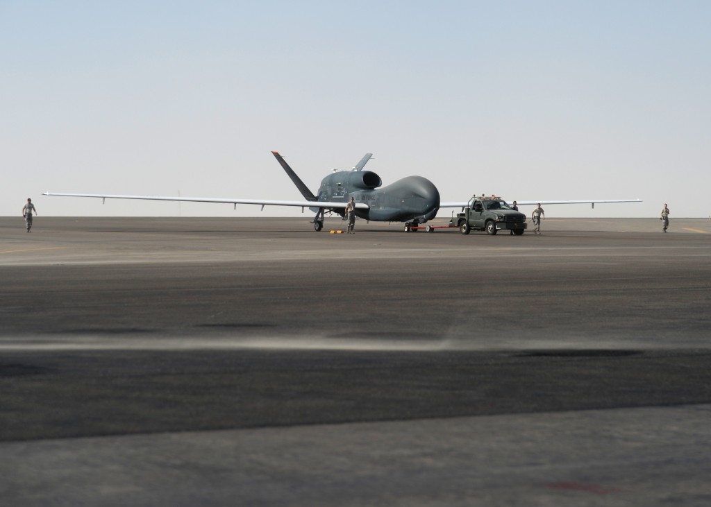 The State Department approved a $1.2 billion deal to sell RQ-4 Global Hawks to Japan. Credit:  Tech. Sgt. Frank Miller/U.S. Air Force