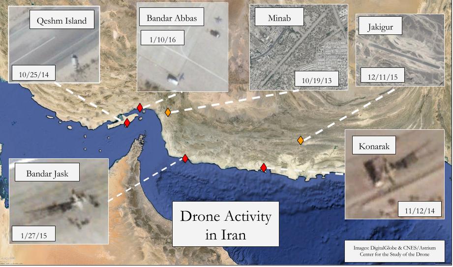 Iran Drone bases