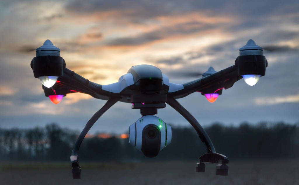 The Yuneec Q500. Rival drone maker DJI launched a patent infringement suit against Yuneec on Friday. Credit: Yuneec