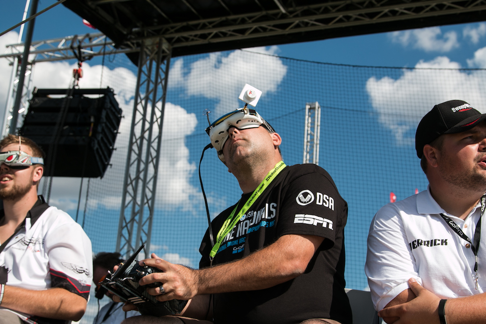 A drone racer. Credit: Dan Gettinger