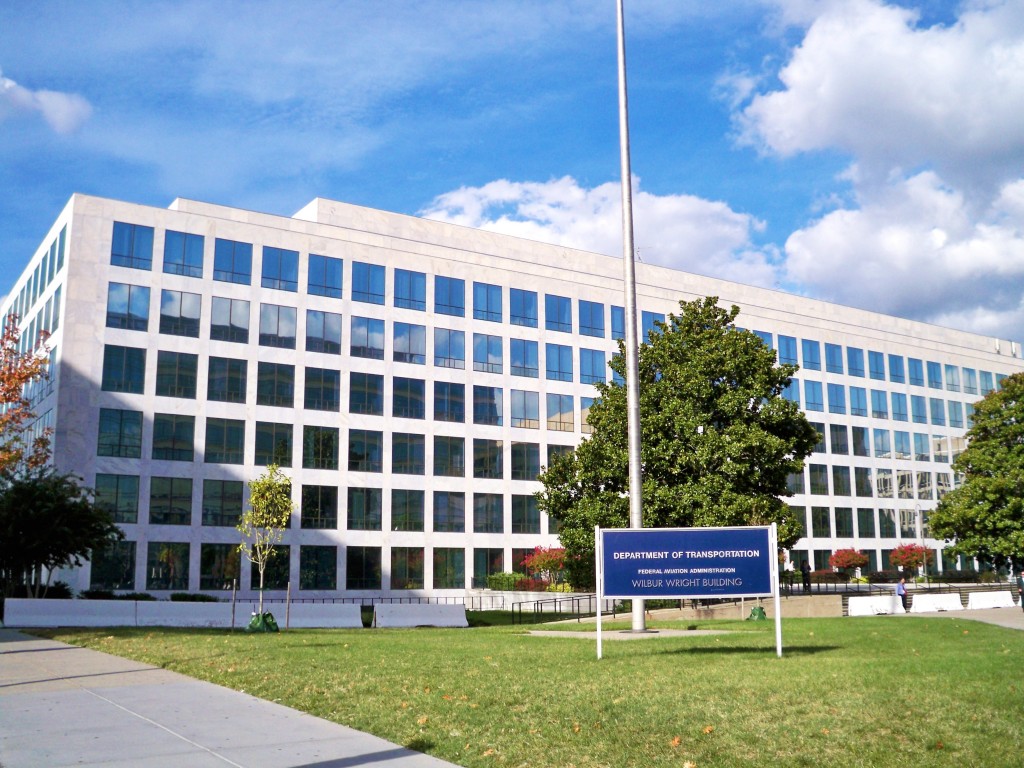 The Federal Aviation Administration building in Washington D.C. Credit: Matthew Bisanz // Wikipedia