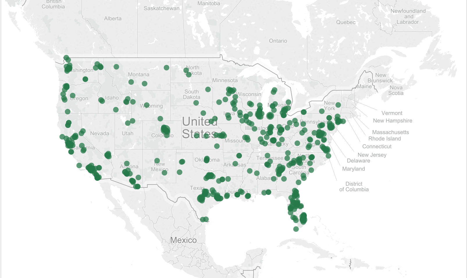 Mapping the Drone Industry